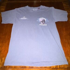 Civil Regime Skull Flames Graphic Tee Streetwear L